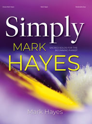 Simply Mark Hayes piano sheet music cover Thumbnail